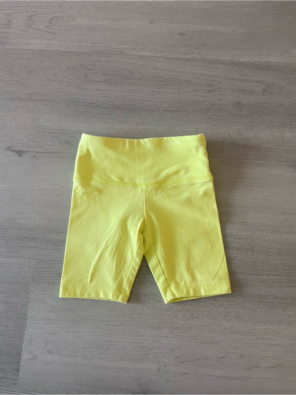 Crewcuts Neon Yellow Active Bike Shorts